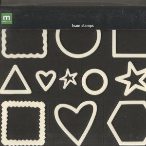 MAKING MEMORIES  FOAM STAMPS  BASIC SHAPES